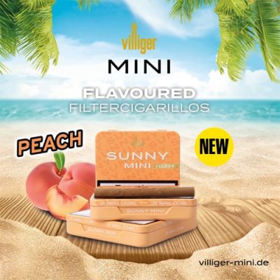 Villiger Mini Zigarillos - Geschmack Peach